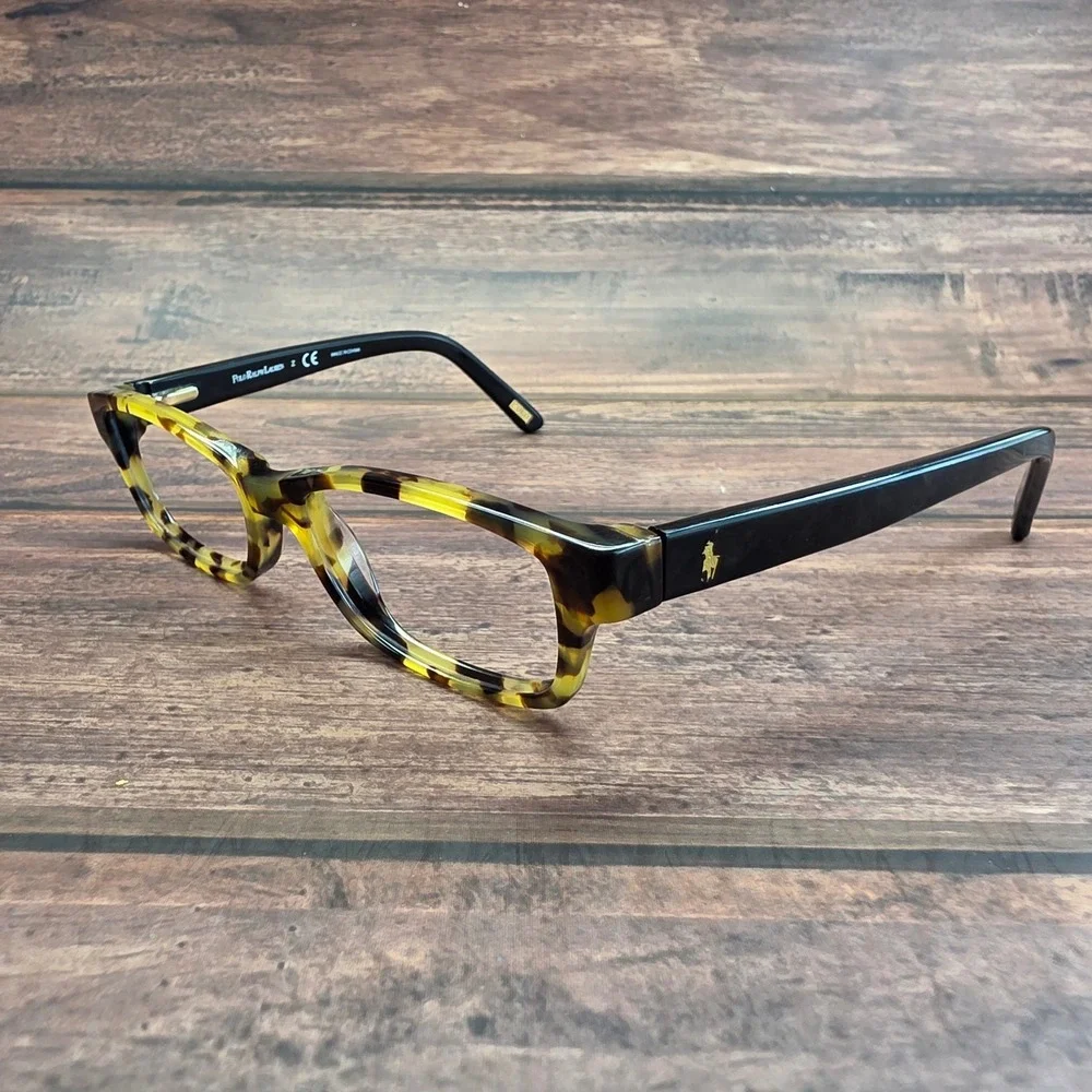Polo Ralph Lauren 8518 810 Tortoise Black Eyeglass Frames 46-15-125 Womens